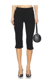 Sanctuary Women's Clipper Ponte Capri Pants In Black