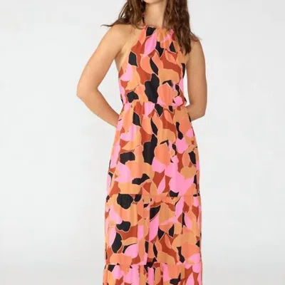 Sanctuary Clothing Backless Maxi Dress In Multi