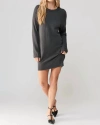 Sanctuary City Girl Long Sleeve Sweater Dress In Multi