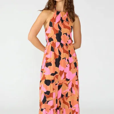 Sanctuary Clothing Clothing Backless Maxi Dress In Solar Power In Orange