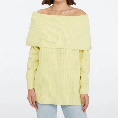 Sanctuary Clothing Cowlin' For You Tunic In Yellow