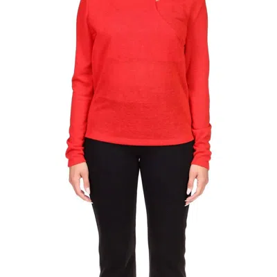 Sanctuary Clothing Date Night Knit Top In Red