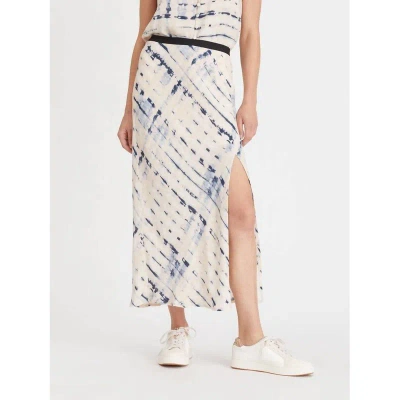 Sanctuary Clothing Good Times Midi Skirt In Blue