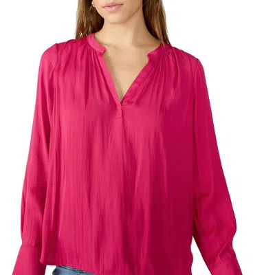 Sanctuary Clothing Lizzie Sateen Tunic In Pink