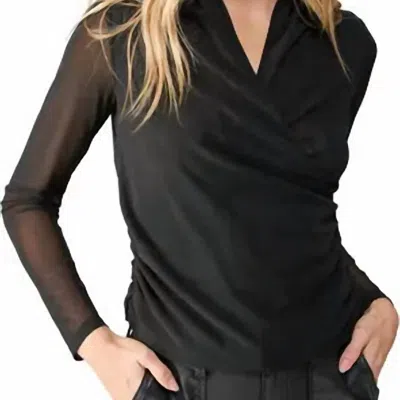 Sanctuary Clothing Love Is In The Air Top In Black