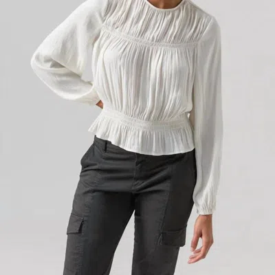 Sanctuary Clothing More Than Perfect Blouse In White