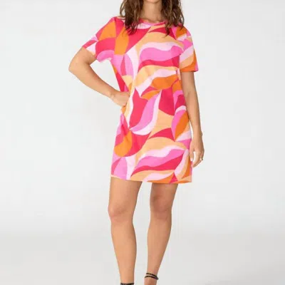 Sanctuary Clothing Reveal T-shirt Dress In Pink