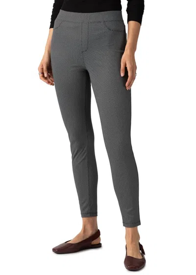 Sanctuary Clothing Runway Leggings In Ditsy Check
