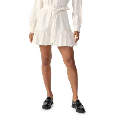 Sanctuary Clothing Tiered Shirt Dress In White