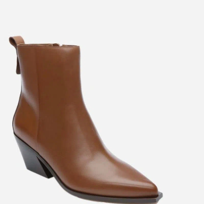 Sanctuary Clothing Yolo Western Ankle Boot In Brown