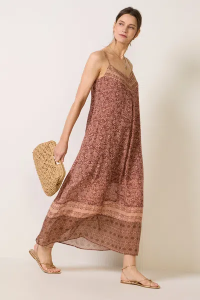 Sanctuary Coastal V Neck Dress In Multi