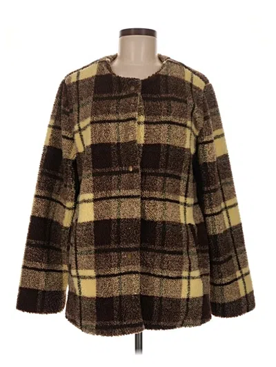 Pre-owned Sanctuary Coat In Brown