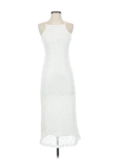 Pre-owned Sanctuary Cocktail Dress In White