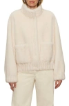 Sanctuary Coco Faux Fur Jacket In Neutral