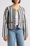 Sanctuary Coco Jacquard Button-front Jacket