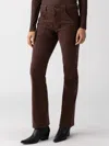 Sanctuary Corduroy Hayden Bootcut Pants In Brown Sugar In Multi