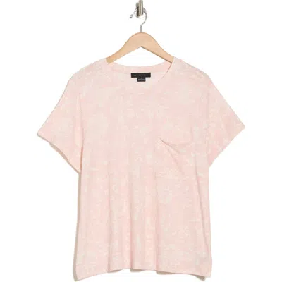Sanctuary Cotton Blend Pocket T-shirt In Neutral