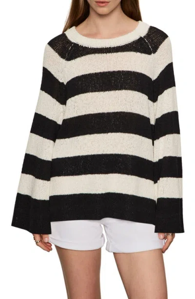 Sanctuary Cotton Blend Sweater In Black