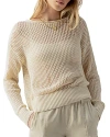 Sanctuary Open Stitch Sweater In Birch