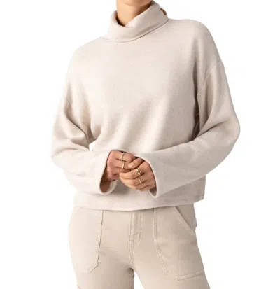 Sanctuary Cozy Lurex Popover In Coconut Smoke In Multi