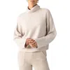 Sanctuary Cozy Metallic Turtleneck Sweater