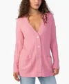 Sanctuary Cozy Seeker Cardigan In Pink In Pink