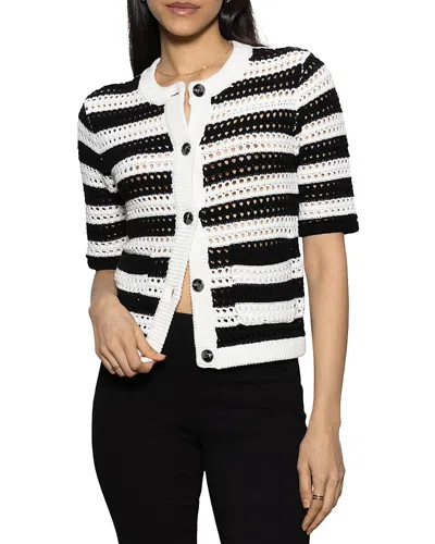 SANCTUARY CREWNECK CARDIGAN SWEATER