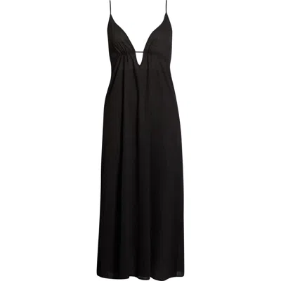 Sanctuary Crinkle Gauze Cover-up Midi Dress In Pattern