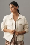 Sanctuary Cruise Knit Jacket In Chalk In White