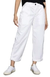 Sanctuary Cruiser Stretch Cotton Barrel Chinos In Bleached W