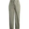 Sanctuary Plus Cruiser Barrel Leg Chinos In Green