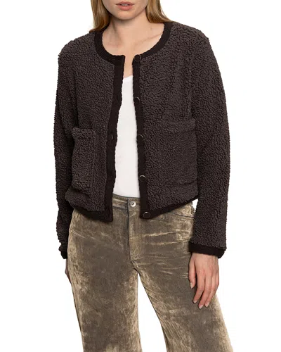 Sanctuary Cuddle Up Cardigan In Black