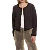 Sanctuary Cuddle Up Faux Shearling Cardigan In Gold