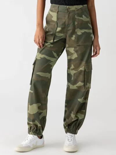 Sanctuary Cyber Cargo Pants In Renew Camo In Multi