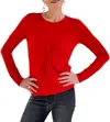 Sanctuary Dance All Night Top In Lipstick In Multi