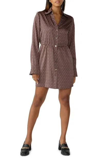 Sanctuary Day To Shine Dress In Medium Brown In Multi