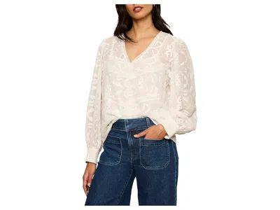 Sanctuary Daydreamer Popover Blouse In White
