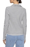 Sanctuary Daydreamer Knit Shirt In Chalk Black