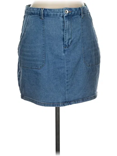 Pre-owned Sanctuary Denim Denim Skirt In Blue
