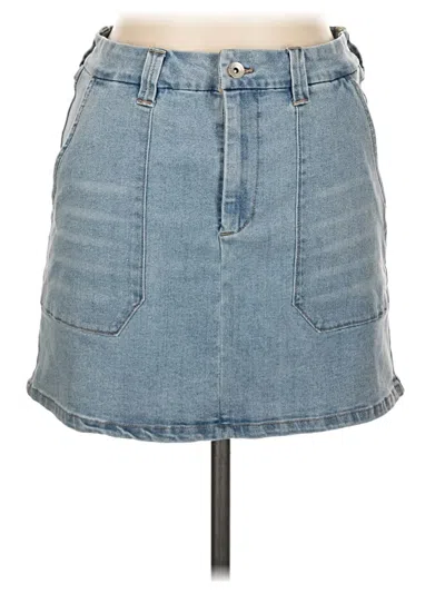 Pre-owned Sanctuary Denim Denim Skirt In Blue