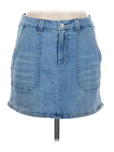 Pre-owned Sanctuary Denim Denim Skirt In Blue