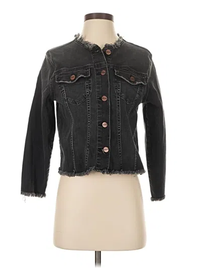 Pre-owned Sanctuary Denim Jacket In Black
