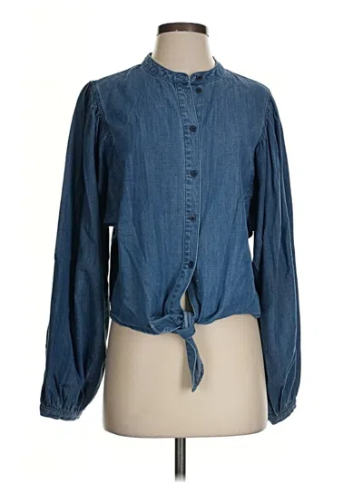 Pre-owned Sanctuary Denim Jacket In Blue