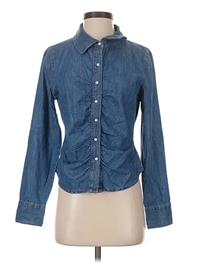 Pre-owned Sanctuary Denim Jacket In Blue