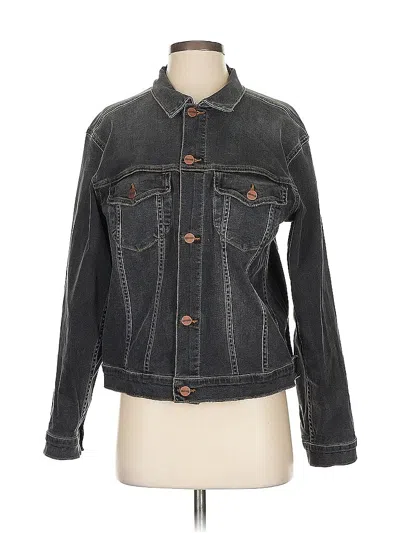 Pre-owned Sanctuary Denim Jacket In Gray