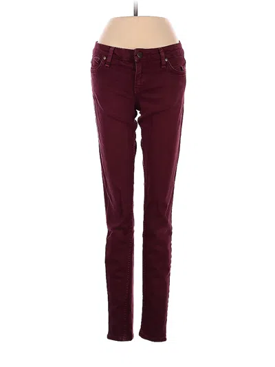 Pre-owned Sanctuary Denim Jeans In Burgundy