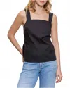 Sanctuary Desert Cotton Poplin Tank In Black