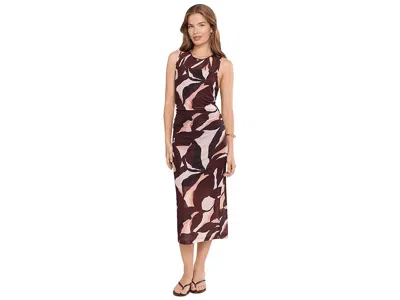 Sanctuary Desire More Mesh Cinch Dress Women's Dress Desertscape: Xs (us 2) In Brown