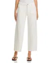 Sanctuary District High Rise Column Ankle Jeans In Washed Sandstone In White
