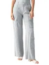 Sanctuary Womens Pocket Lyocell Cargo Pants In Multi